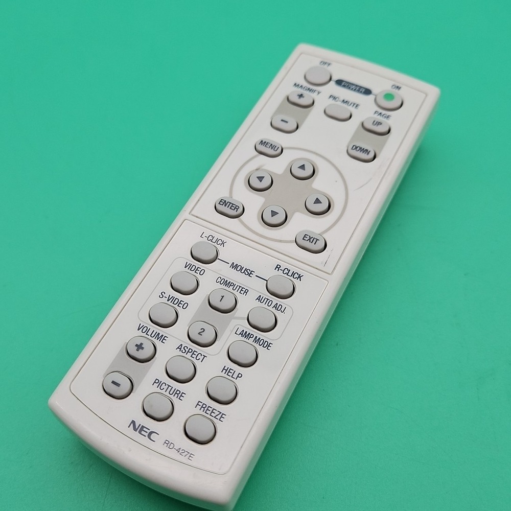 NEC RD-427E Remote Control Genuine OEM Tested Works
